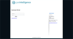 Desktop Screenshot of customer.panintelligence.com